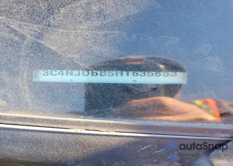 2017 Jeep Compass Latitude z USA, uszkodzony, nr VIN 3C4NJDBB5HT635853